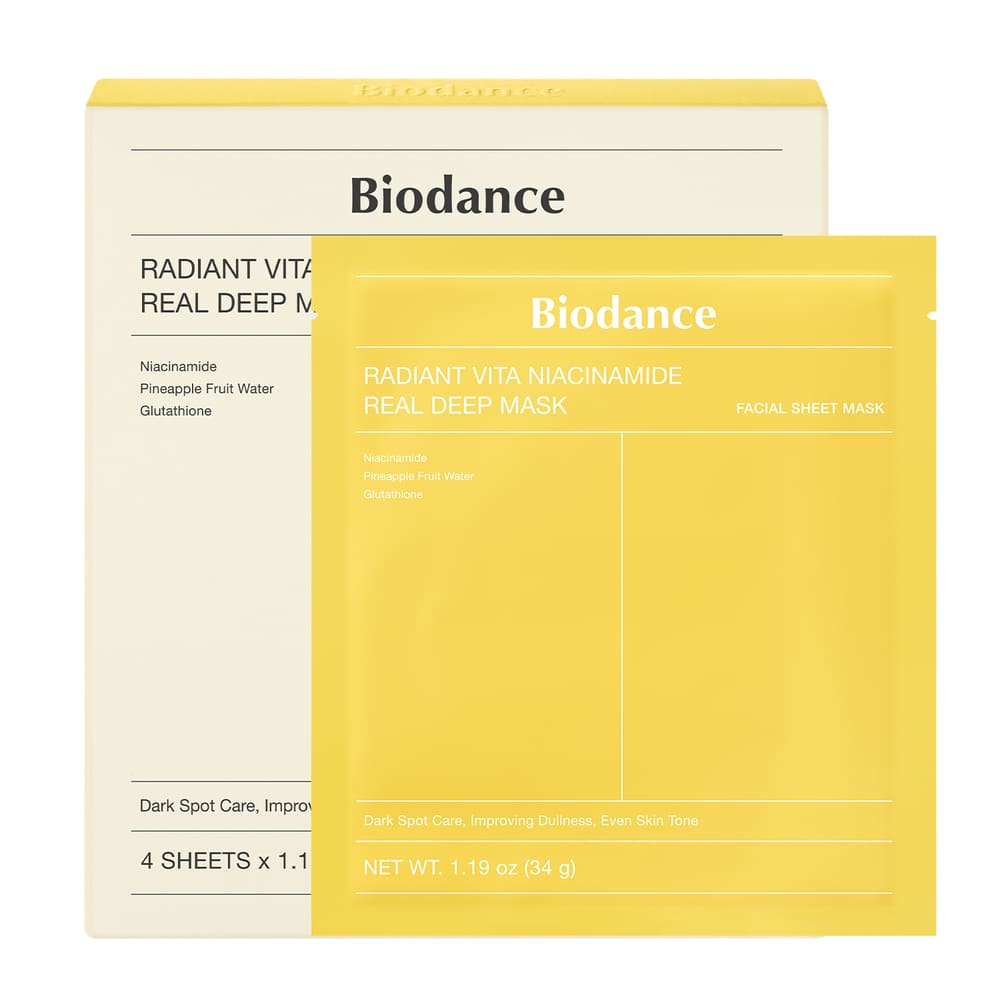 RADIANT VITA NIACINAMIDE REAL DEEP MASK (MASCARILLA FACIAL PARA LUMINOSIDAD)